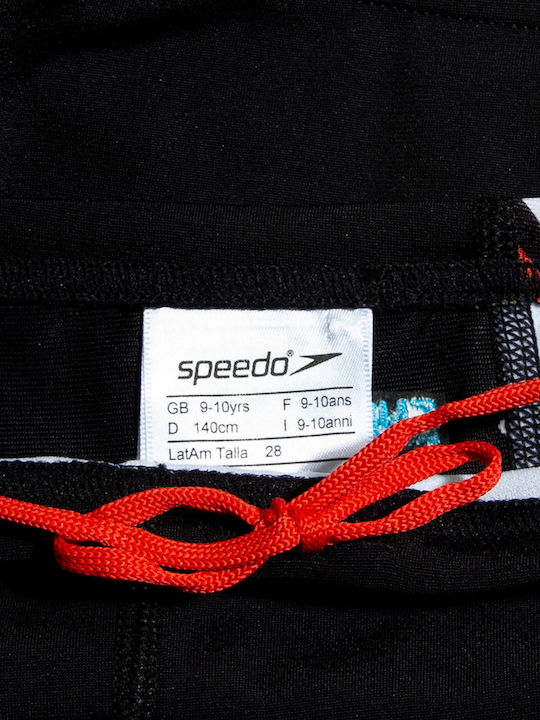 Speedo Kids Swimwear Swim Shorts Black/red