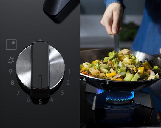Electrolux Εστία Υγραερίου & Ρεύματος Αυτόνομη με Λειτουργία Κλειδώματος 59x52εκ.