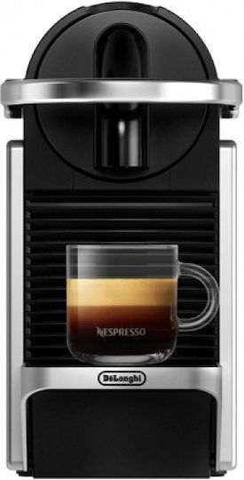 De'Longhi Pixie Pod Coffee Machine Nespresso Pressure 19bar Silver