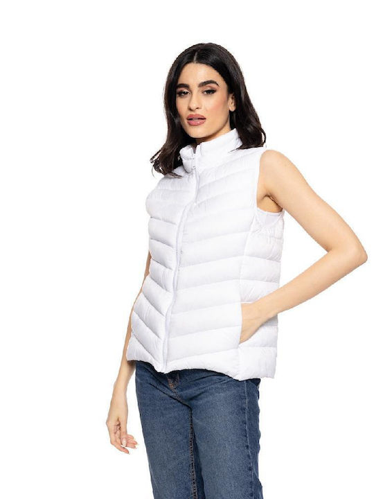 Splendid Women's Short Lifestyle Jacket for Winter White
