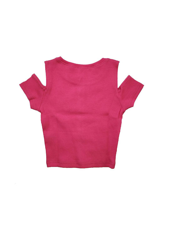 Joyce Παιδικό T-shirt Fuchsia