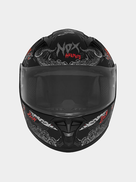 Nox N731 Zumbi Junior Παιδικό Full Face ECE 22.06 Black Matt / Red