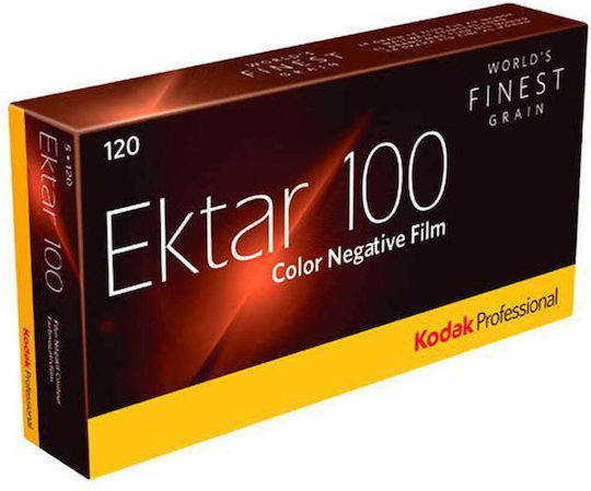 Kodak Farbnegativ Ektar 100 Rollfilm 120 (5x16 Belichtungen)