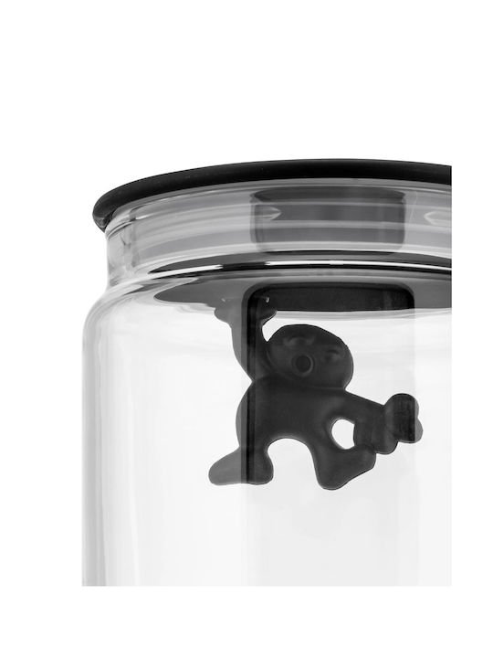 Alessi Vase General Use with Lid Glass Transparent 1400ml