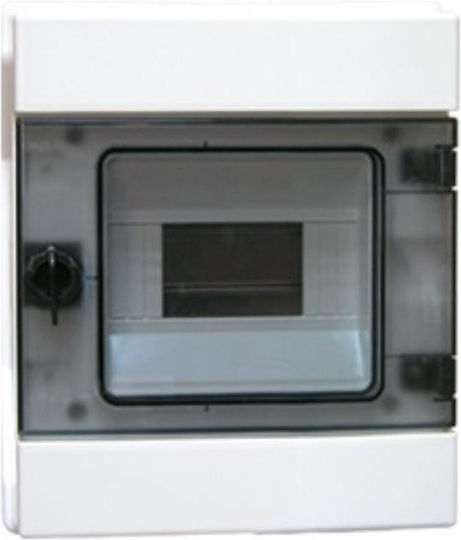 Elektro Plast Wall mounted Waterproof 6-Elements Fuse Box with 1 Row