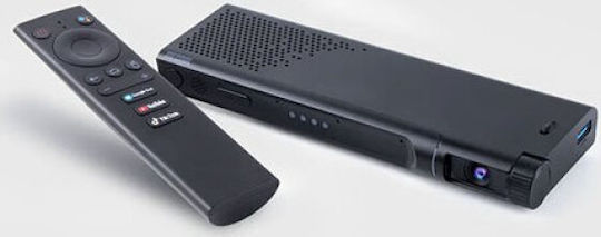 Mecool TV Box Now Google 4K UHD cu WiFi 4GB RAM și 64GB Spațiu de Stocare cu Sistem de Operare Android 11.0 și Google Assistant