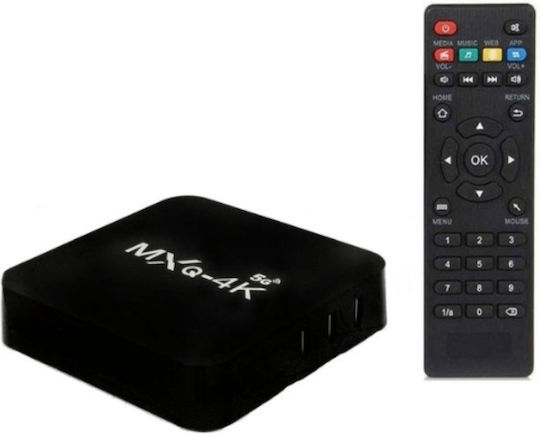 TV Box MXQ Pro 4K 5G 4K UHD με WiFi USB 2.0 4GB RAM και 32GB Αποθηκευτικό Χώρο με Λειτουργικό Android 11.1