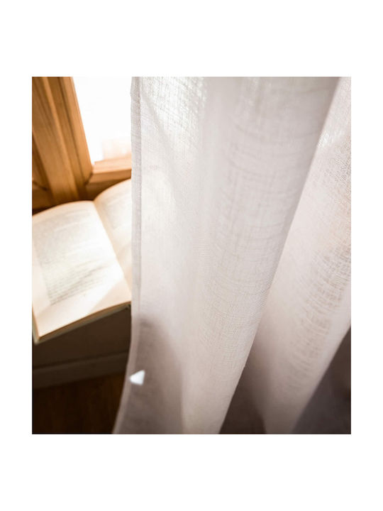 Gofis Home Grommet Curtain Combe Beige 140x280cm