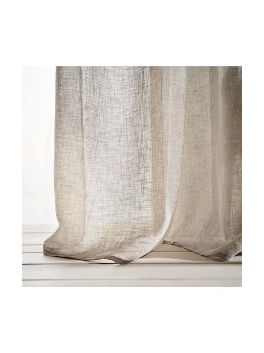 Gofis Home Curtain With Grommets Combe 502 45 Willow Beige 140x280cm