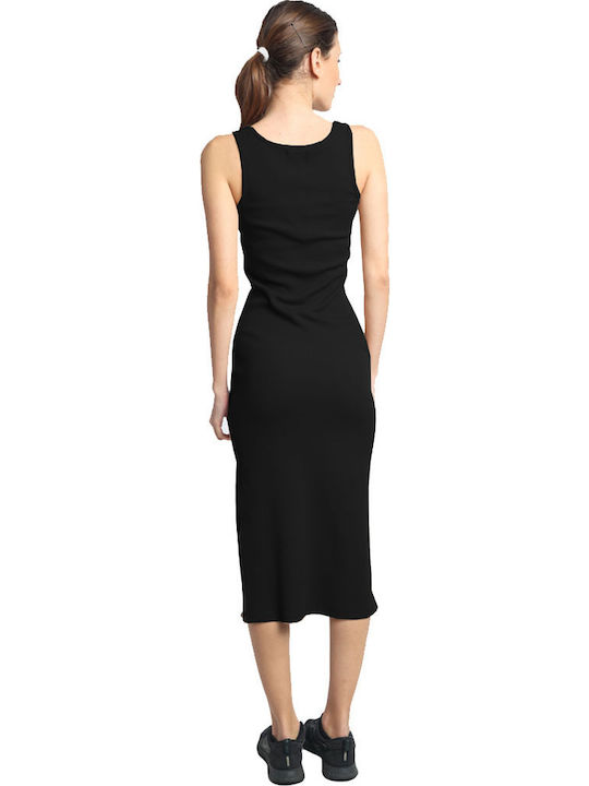 Summer Midi Dress Black