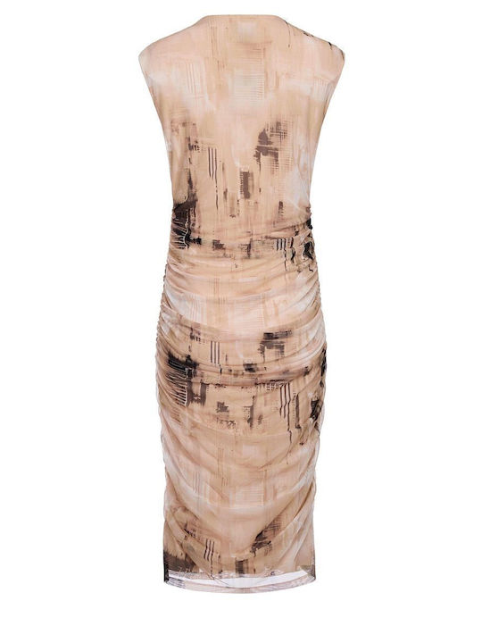Summer Midi Ecru Dress
