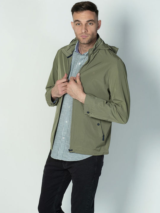 Dors Herren Jacke Lässig Army Green