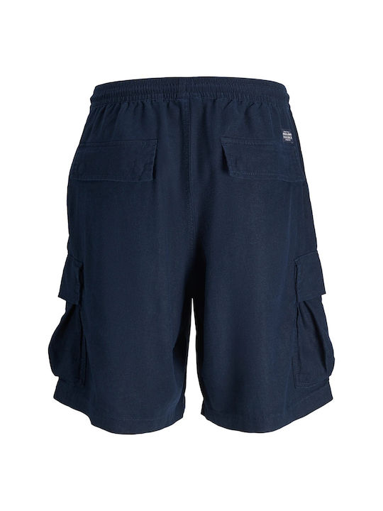 Jack & Jones Șort/Bermude pentru copii din material textil Dark Navy