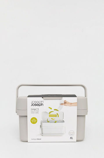 Joseph Joseph Кошче Отпадъци Пластмасов за шкаф Сив 4лт 1бр