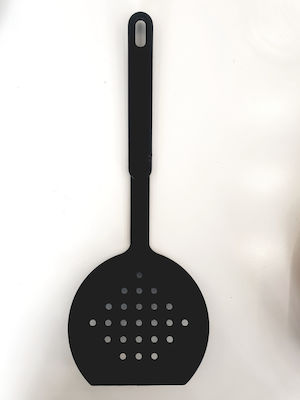 Serving Spatula Slotted Nylon Μαύρη 28cm