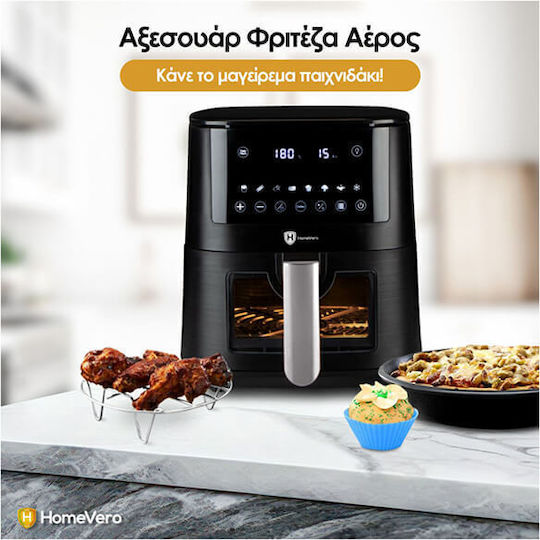 HomeVero Accessories for Cooking Appliances Made of Metal for Air Fryer