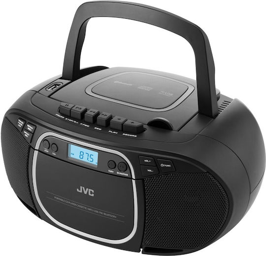 JVC Portable Sound System with CD Black