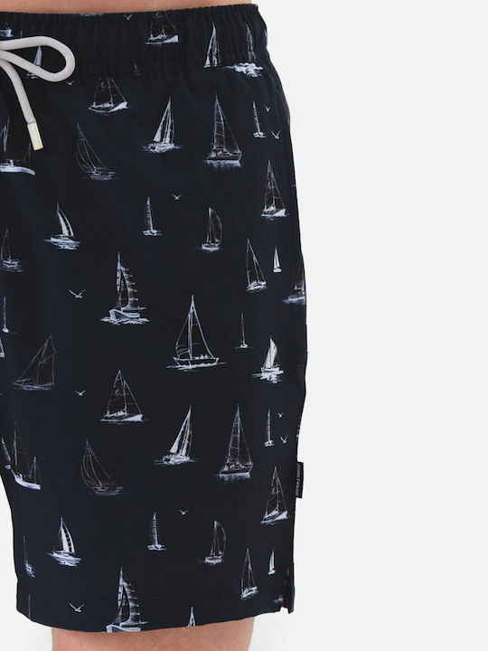 Herren Badebekleidung Shorts Mehrfarbig mit Mustern
