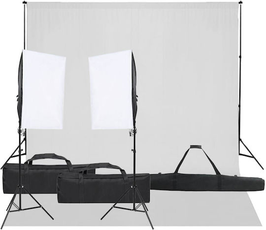 vidaXL Lighting Kit with Tripod