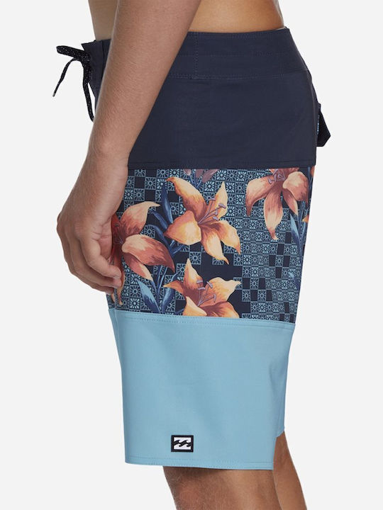 Tribong Pro Ανδρικό Μαγιό Σορτς Μαύρο Floral