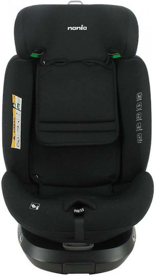 Nania Spirit Детско Столче за Кола i-Размер с Isofix Сив 0-36 кг