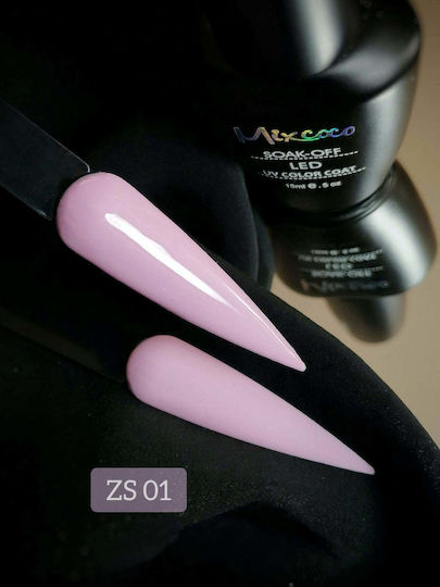 Полуперманентен лак Mixcoco Zs 01 15ml