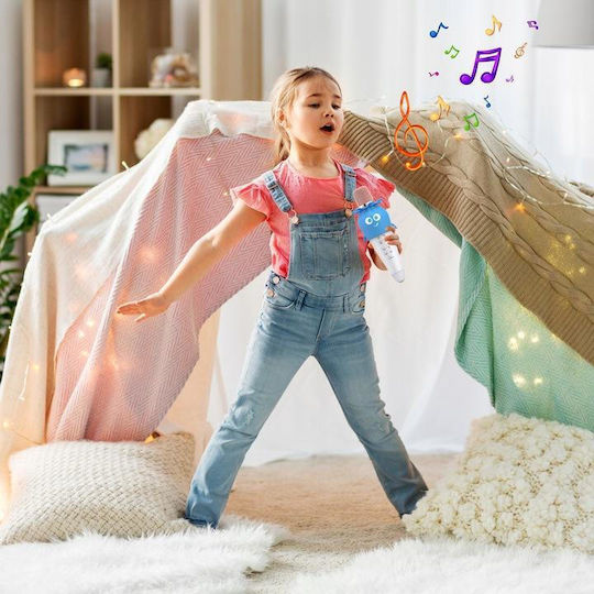 Forever Μικρόφωνο Karaoke Ασύρματο AMS-200 GSM115308 Μπλε