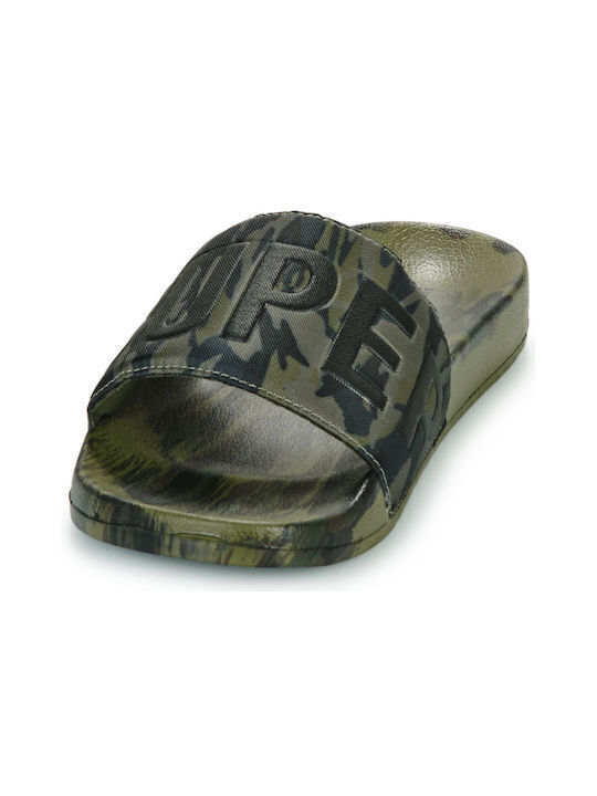 Men's Slides Khaki