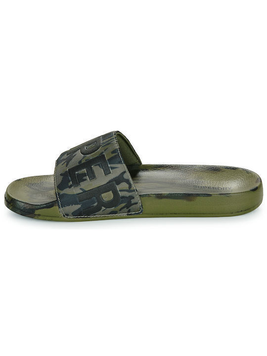 Men's Slides Khaki