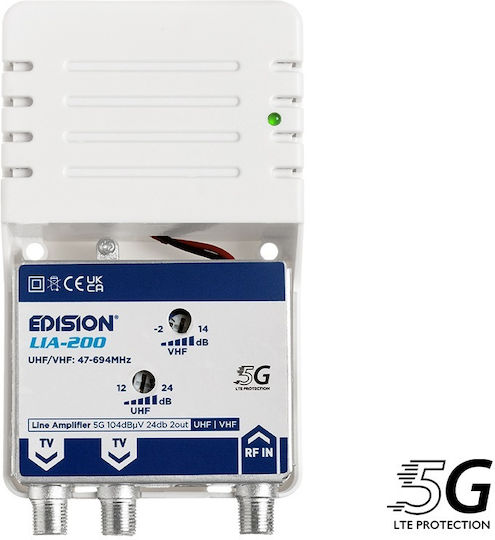 Edision Lia-200 Ενισχυτής Γραμμής