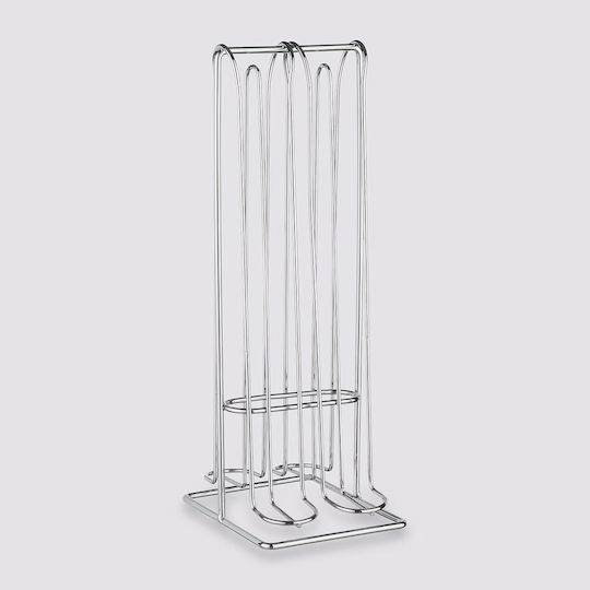 5Five Metal Storage Stand For 32 Nespresso Capsules 29.5x12.5x29.5cm 115238