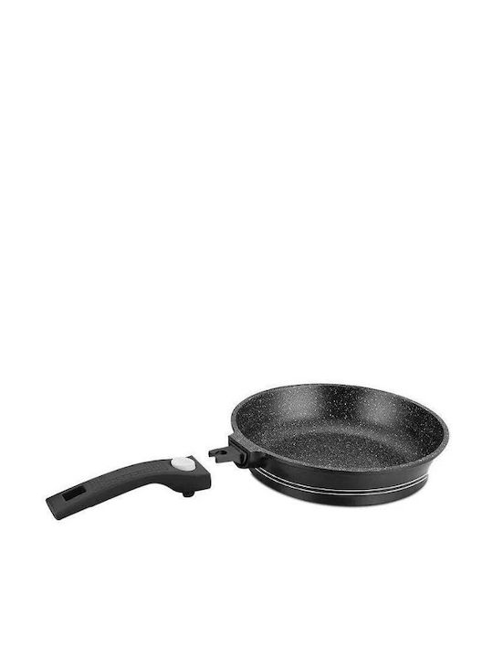 Royalty Line Set de vase de gătit din aluminiu Black cu strat de piatră 14buc