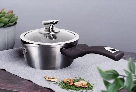 Berlinger Haus Metallic Line Σετ Μαγειρικά Σκεύη από Αλουμίνιο Carbon Pro με Επίστρωση από Πέτρα 6 τεμαχιών