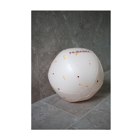 Filibabba Cool Summer Minge de Plajă Gonflabilă în Culoarea Bej 40 cm