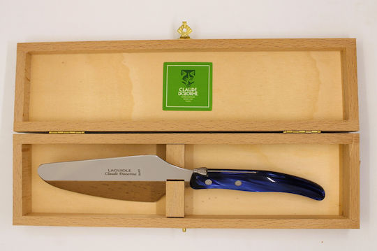 Claude Dozorme Laguiole Inox Serving Spatula Blue