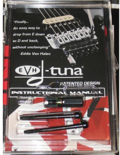 Allparts Evh D-tuna Drop D Black Хордостат в Черен цвят