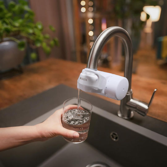 Brita On Tap V Faucet Water Filter Activated Carbon / Hollow Fiber Membranes 1 μm