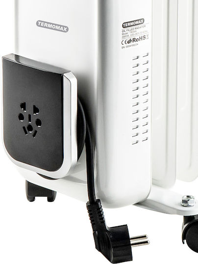 Termomax TR11W Καλοριφέρ Λαδιού με 11 φέτες 2500W
