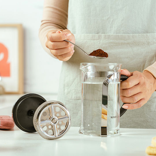 Nava Acer French Press Coffee Maker Brown 350ml