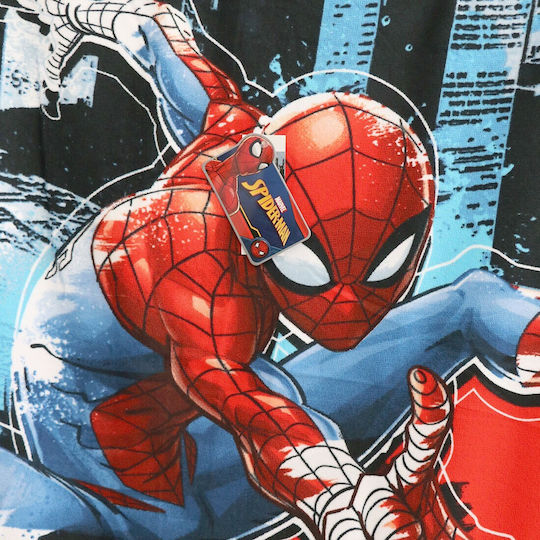 Marvel Prosoape de plajă pentru copii Roșu Spiderman 137x70cm