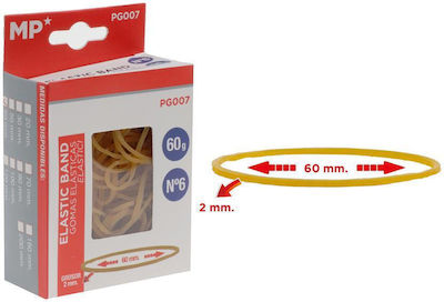 Madrid Papel Rubber Band No6 Brown Ø60mm 60gr