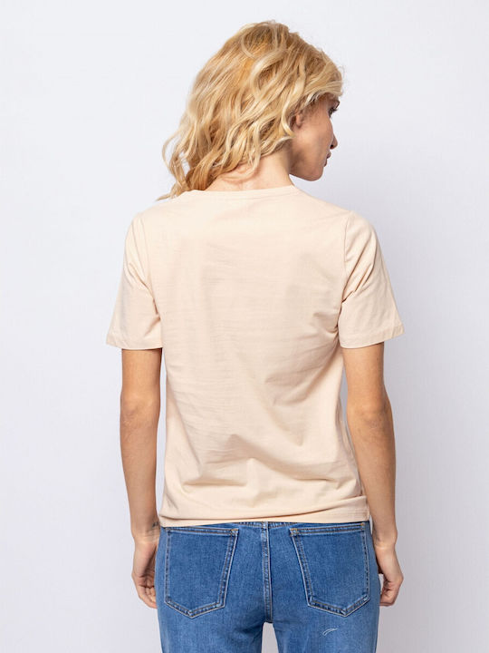 Heavy Tools Damen T-shirt Sand