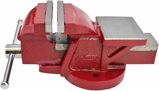AW Tools Σταθερή Μέγγενη Πάγκου από Μαντέμι με Μέγιστο Άνοιγμα 150mm