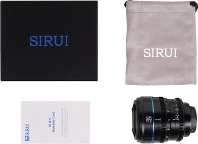 Sirui Nightwalker 35mm T1.2 S35 Cine Lens for M4/3 Mount