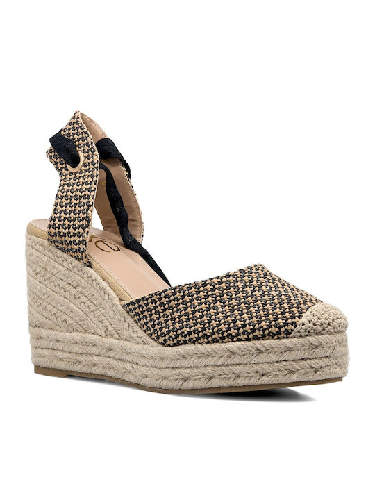 Exe Damenplattformen im Espadrilles-Stil Beige