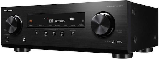 Pioneer VSX-534 Ραδιοενισχυτής Home Cinema 4K/8K 5.1 Καναλιών 135W/6Ω με HDR και Dolby Atmos Μαύρος