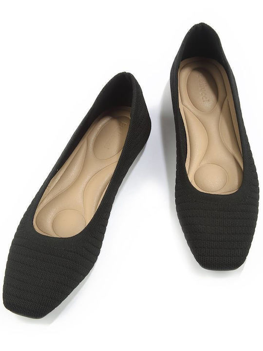 Pointy Ballerinas  Black