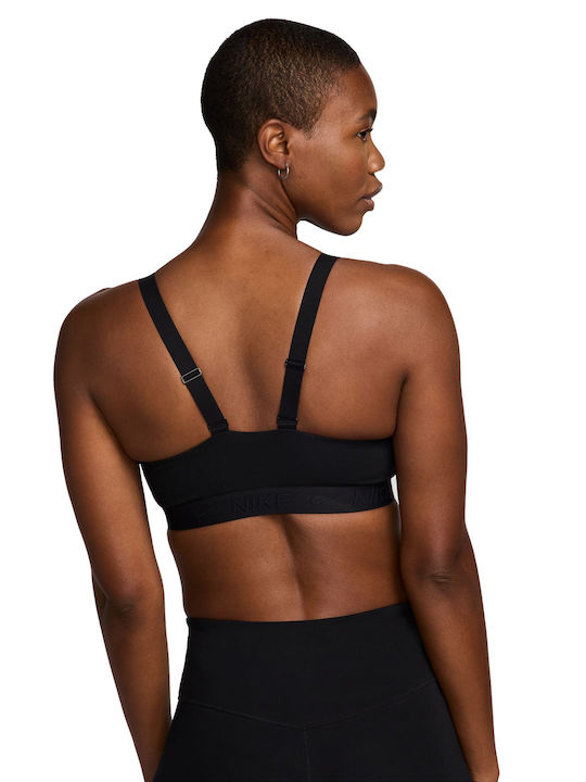 Nike Dri-Fit Indy Γυναικείο Αθλητικό Μπουστάκι Black με Επένδυση