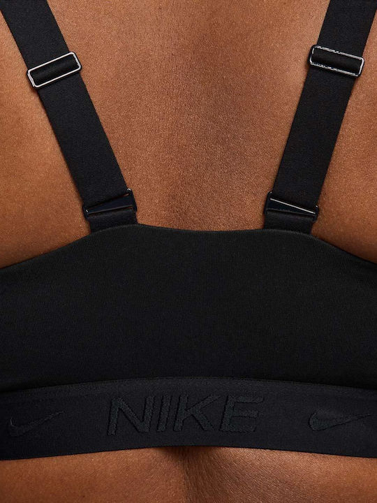 Dri-Fit Indy Women's Sports Bra without Padding Black