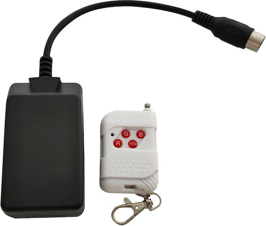 Ibiza Light Eruption Mașină de ceață LED 1500W cu Wireless controler și posibilitate de conectare la consola de iluminat
